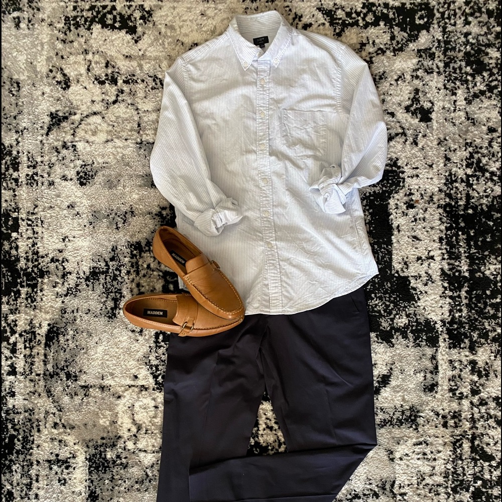 JCrew oxford button down. Small.